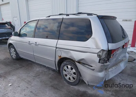 2002 Honda Odyssey Ex from USA, damaged, VIN 2HKRL18692H548548